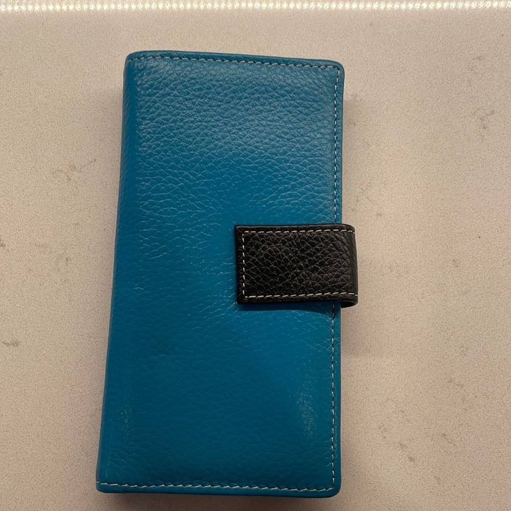 Italian leather wallet
